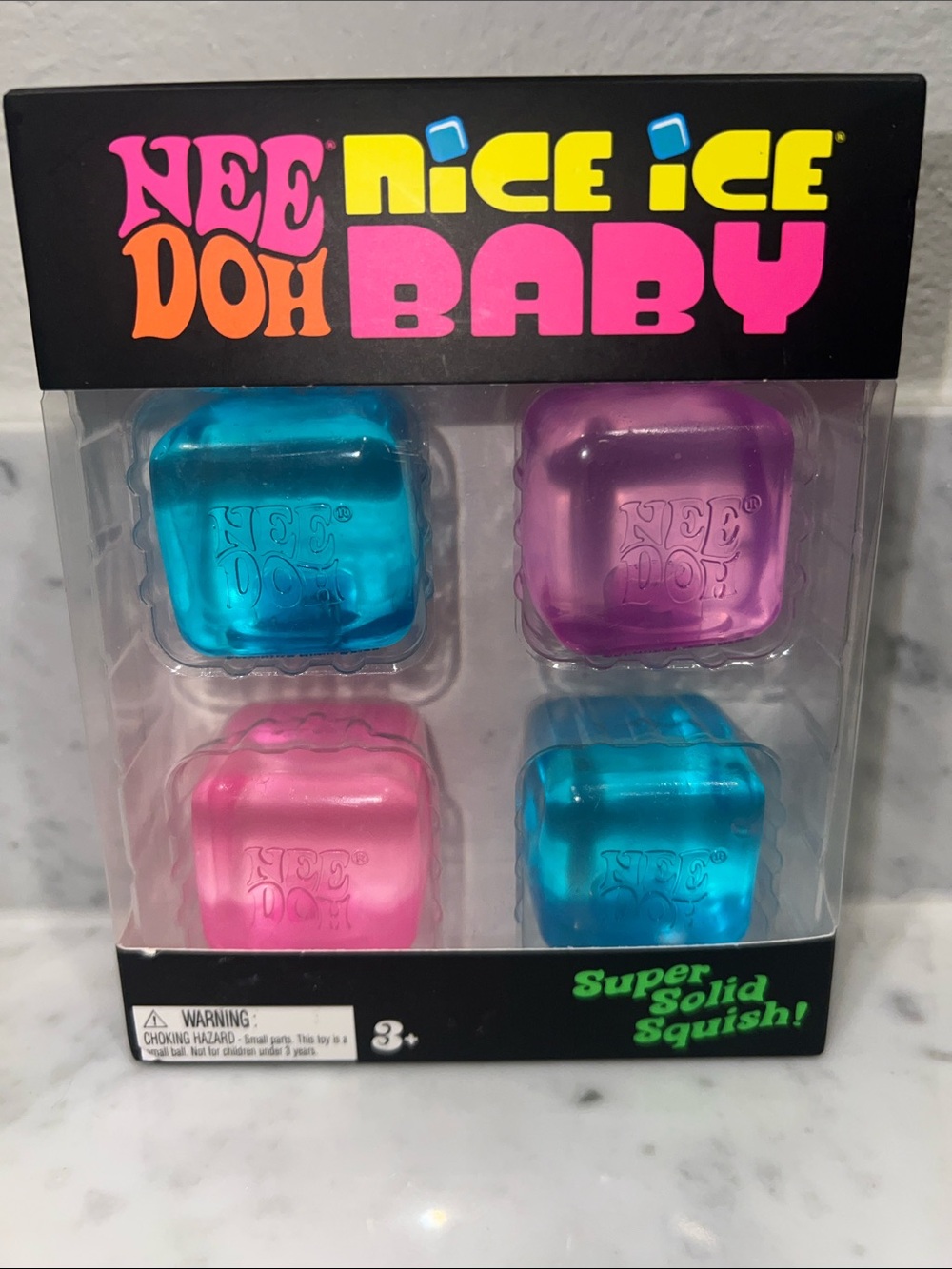 NeeDoh Nice Ice Baby - 4 pack